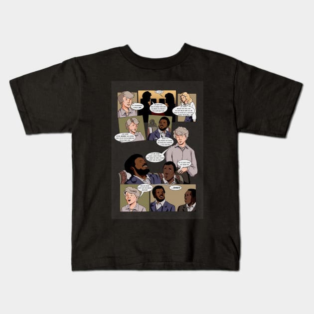 I Speak Jive Kids T-Shirt by blackdrawsstuff